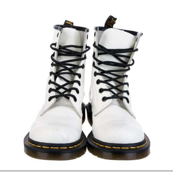 Dr. Martens Kids' 1460 Leather Boots - Picture 7 of 14